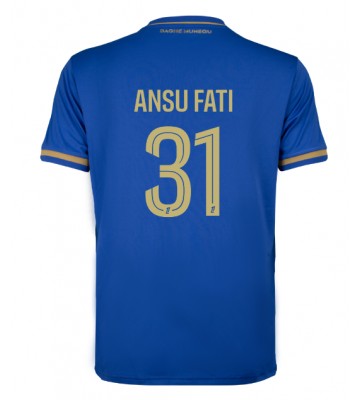 AS Monaco Ansu Fati #31 Replika Bortatröja 2025-26 Kortärmad